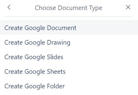 Create and Attach option